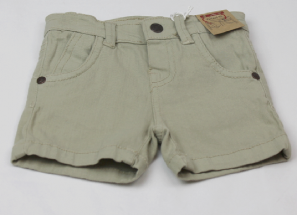 Canvas Baby Short  aus weicher Baumwolle  ( Größe:62, 68, 74, 80 )